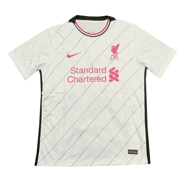 Tailandia Camiseta Liverpool Concepto Segunda Equipación 2021-2022 Blanco